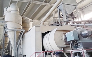 滨州新型双回程石膏煅烧生产线